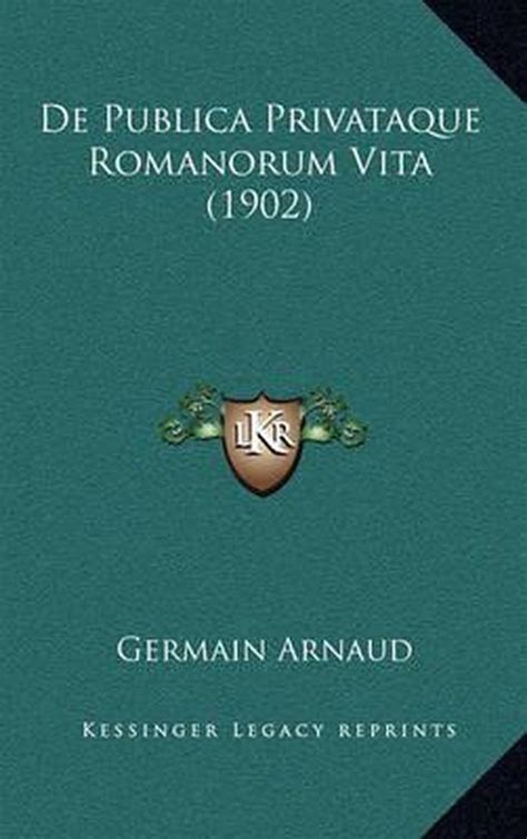 publica privataque romanorum classic reprint Reader